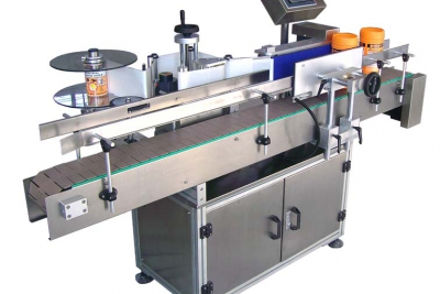 Vertical Round Bottle Labeling Machine