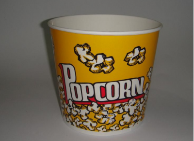 Sample of popcorn labeling machine