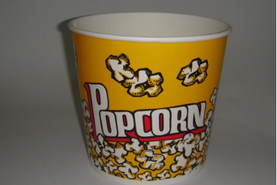 Sample of popcorn labeling machine