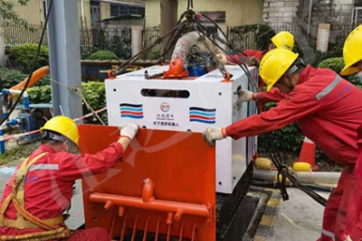 第七代污水厂泵站机器人不停产清淤机器人